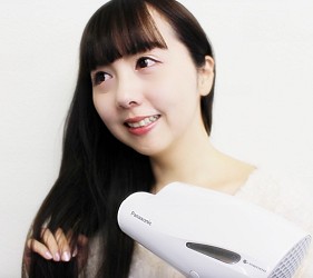 奈米水離子吹風機「EH-NA99」實際試用圖