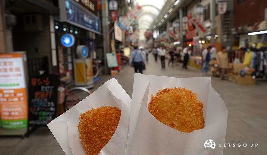 排隊現炸可樂餅─中村屋