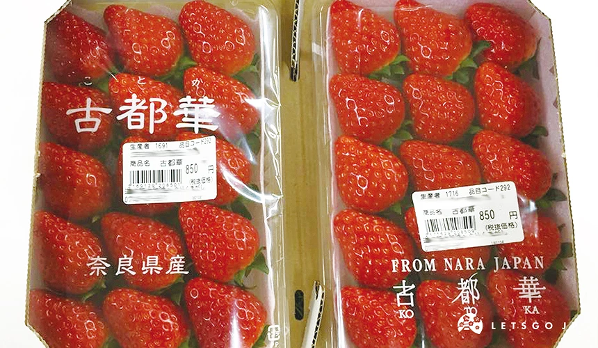 奈良县产的古都华草莓