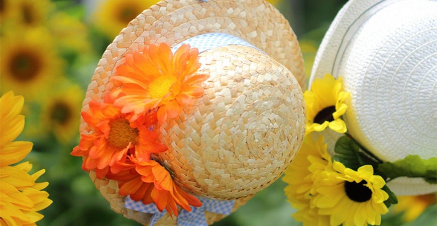 夏の風物詩日本夏天流行時尚草帽遮陽
