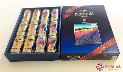 三得利「The Premium Malt’s」地區限定設計款啤酒【北海道限定】富良野薰衣草花田設計瓶