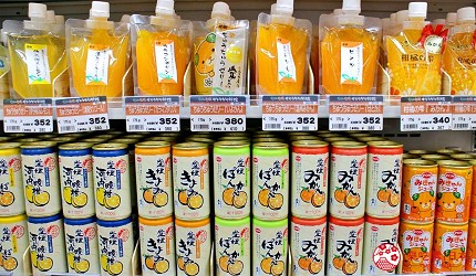 愛媛必買伴手禮柑橘果汁果凍飲
