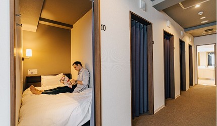 日本大阪的平價住宿酒店推介推薦THE STAY OSAKA 心齋橋的個人床位宿舍