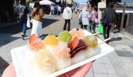 名古屋景點犬山城城下町美食麻糬