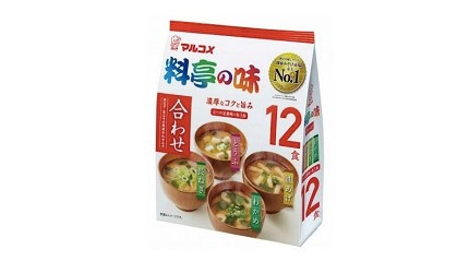 日本必買味噌推薦味噌醬推介丸米料亭之味一休即食味噌湯