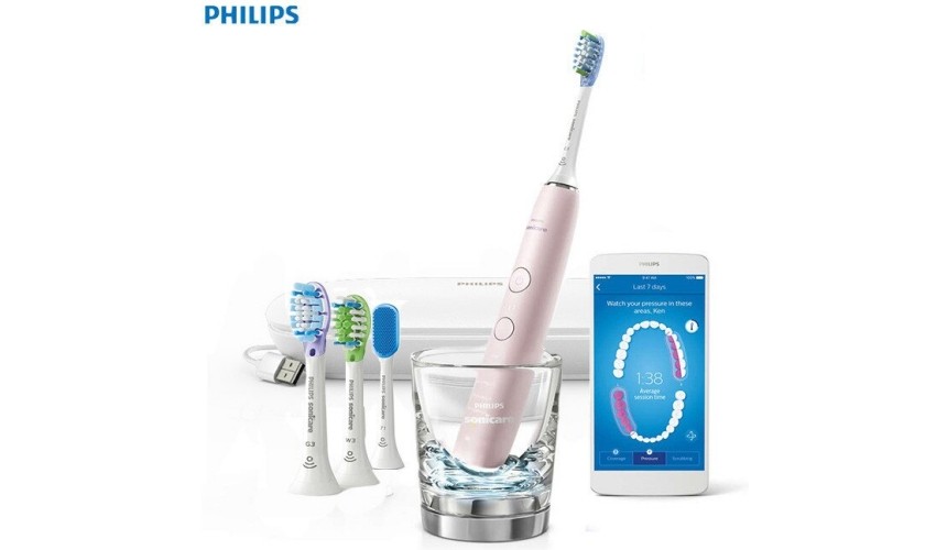 推薦10大人氣電動牙刷2大重點教你選購品牌口碑款飛利浦 Sonicare Smart 鑽石靚白智能音波電動牙刷