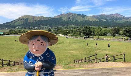 日本九州自駕遊行程總整理!熊本、大分必去觀光景點:上色見熊野座神社、進撃巨人銅像、九重夢大吊橋