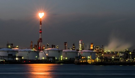 羽田機場周邊景點推薦川崎工廠夜景