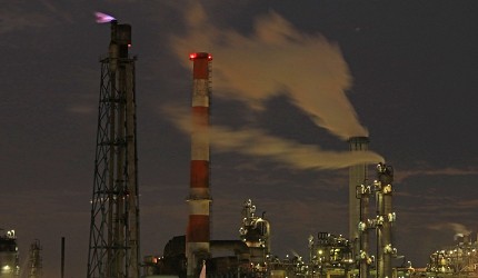 羽田機場周邊景點推薦川崎工廠夜景
