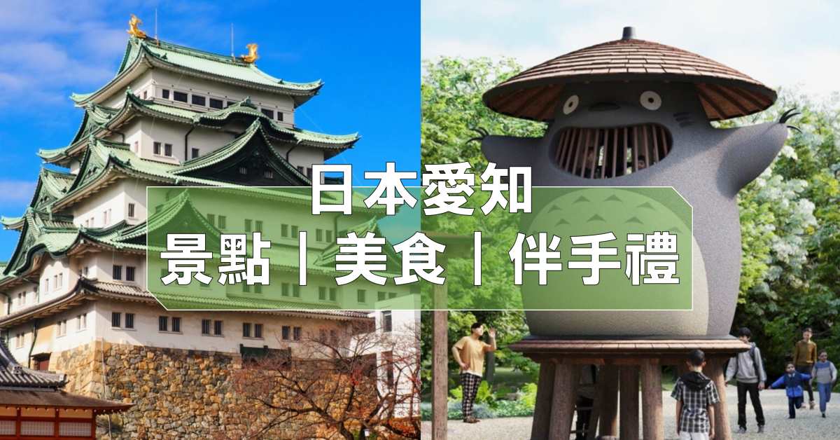 日本愛知自由行景點美食推薦 名古屋城 吉卜力樂園必去 味噌豬排 酥炸雞翅必吃 樂吃購 日本