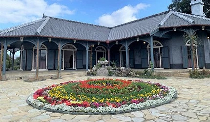哥拉巴园的建筑以西洋风格打造
