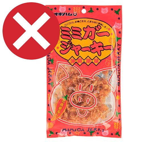 冲绳猪耳朵肉干