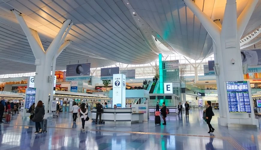 羽田機場國際第三航廈內部實景