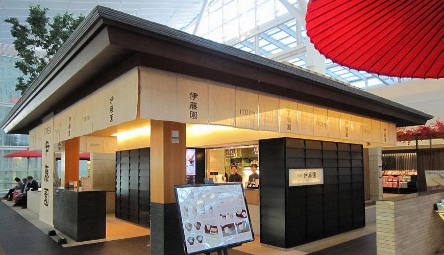 店鋪外觀呈現日式風格