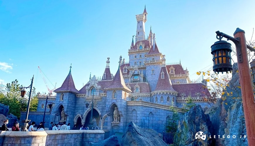 东京迪士尼度假区城堡大景仰角