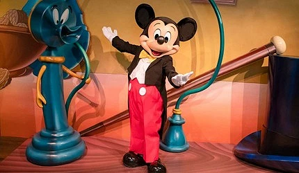 近距離的米奇見面會