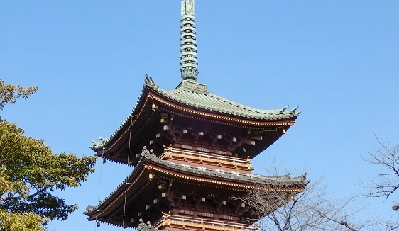 舊寬永寺五重塔
