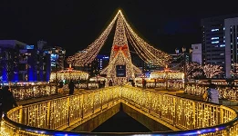 2025福岡聖誕市集必去博多、天神！豪斯登堡聖誕節超美【九州燈飾16選】