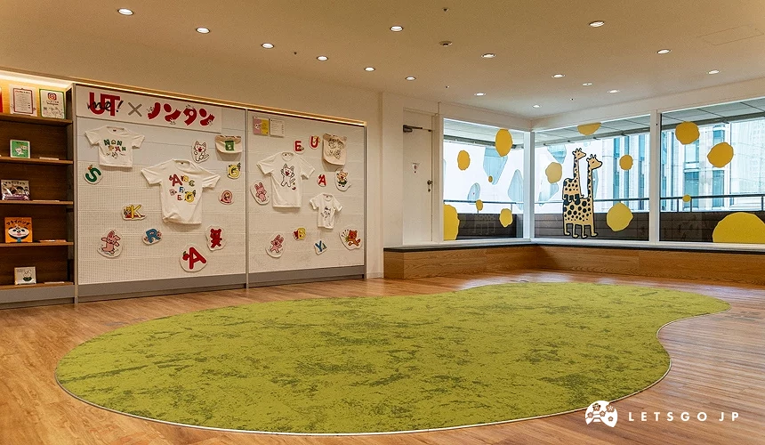 UNIQLO TOKYO 內的兒童區