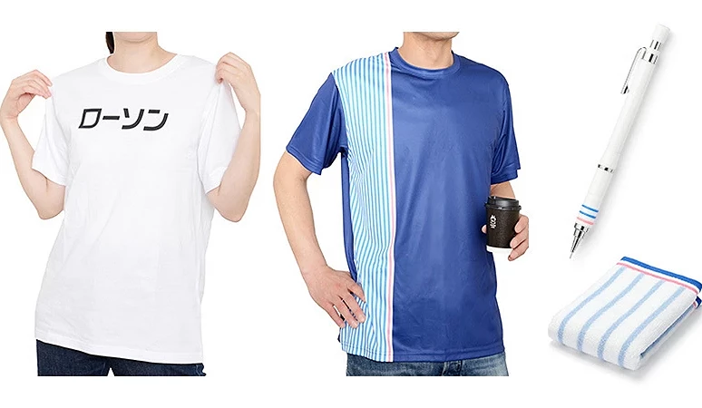 日本 LAWSON 50周年推出的限定服饰