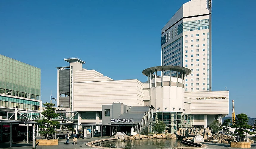 JR饭店Clement高松外观大景