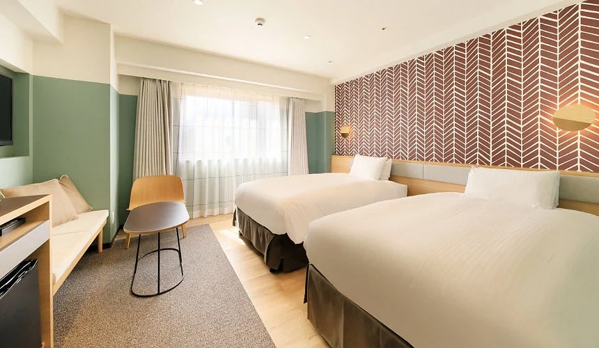 「Richmond Hotel松本」双床间客房