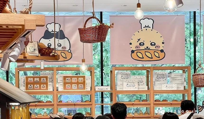 吉伊卡哇麵包屋店內裝潢