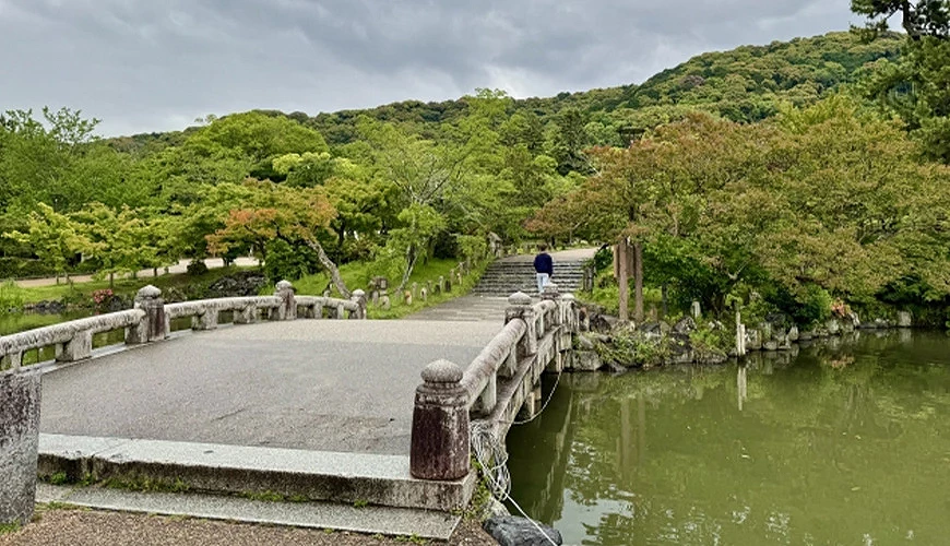 京都圆山公园内景色