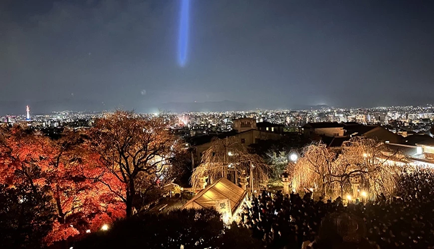 清水寺夜间点灯