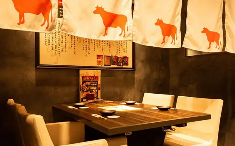 一牛 東心齋橋店內裝