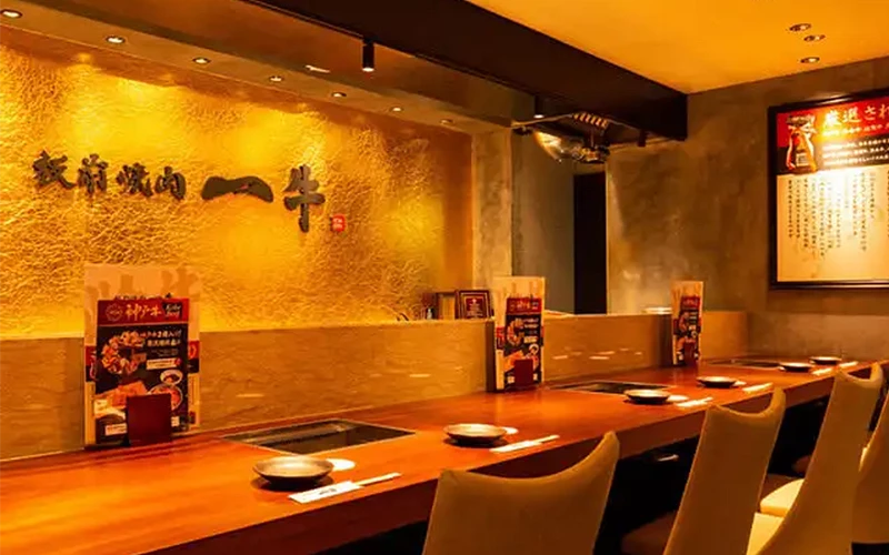 東心齋橋店的裝潢