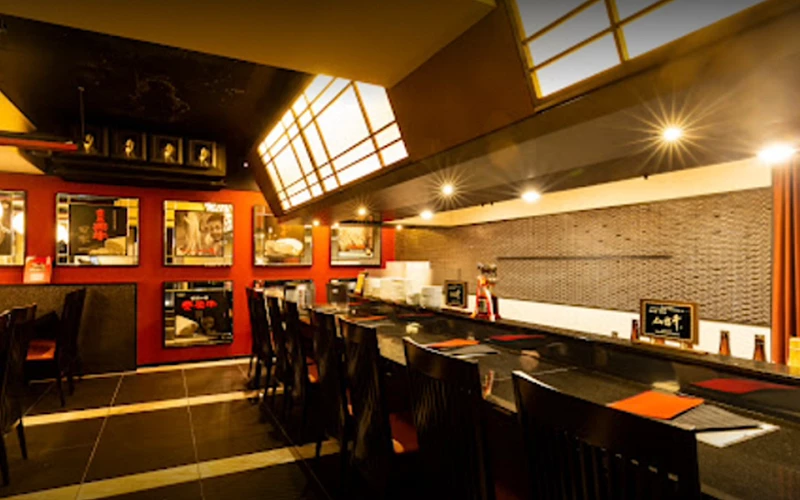 板前燒肉 一牛 北新地店的店內環境