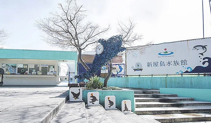 新屋岛水族馆外观大景