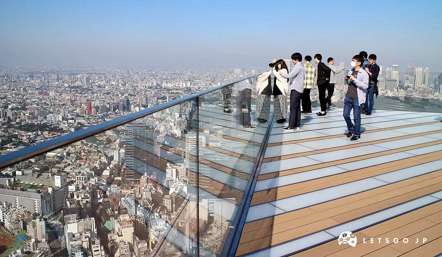 澀谷SKY的開放式觀景平台「SKY STAGE」