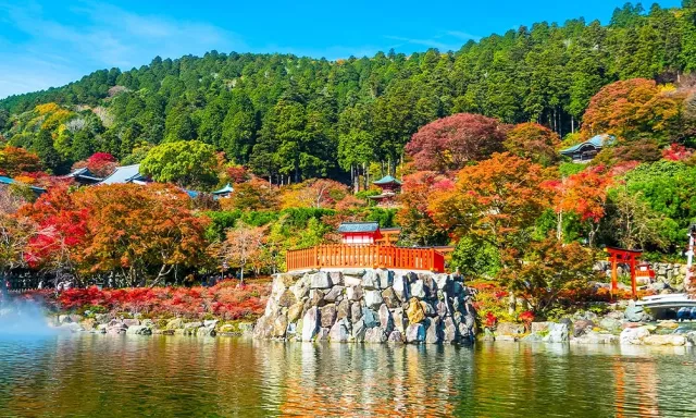 2025大阪楓葉景點清單：大阪城公園、勝尾寺、萬博紀念公園紅葉時間預測