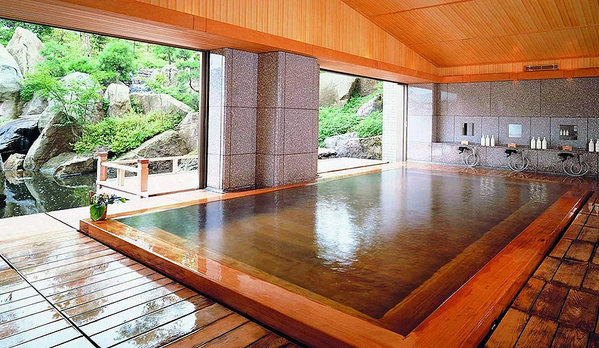 大鰐温泉的温泉大浴场