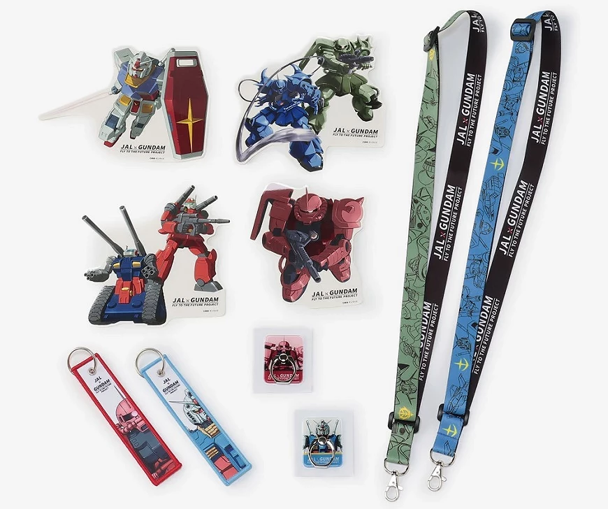 「JAL×GUNDAM」周邊商品