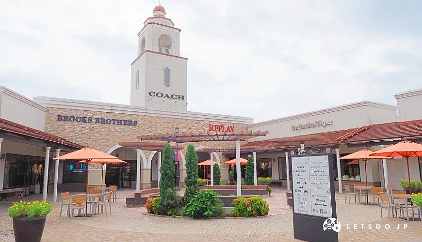 outlet內店鋪外觀