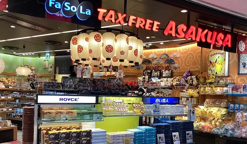 Fa-So-La TAX FREE ASAKUSA店家外观