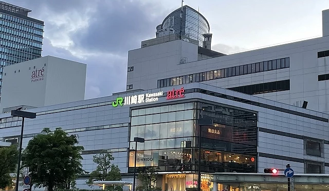 JR川崎车站夜景