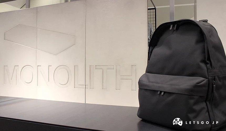 「MONOLITH」獨家熱賣款「BACKPACK PRO」(含稅52,800日圓起),展現細節美學,有SS~L四種尺寸。
