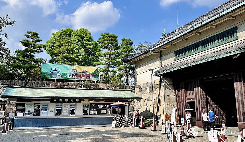 名古屋城正門售票處及入口