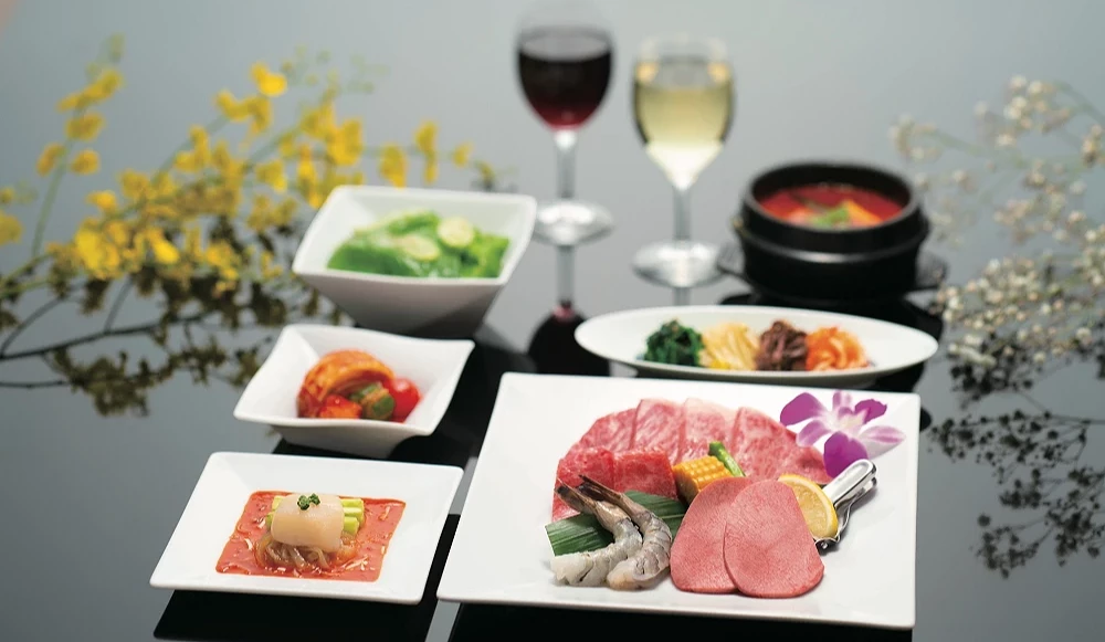 敘敘苑燒肉的燒肉料理範例