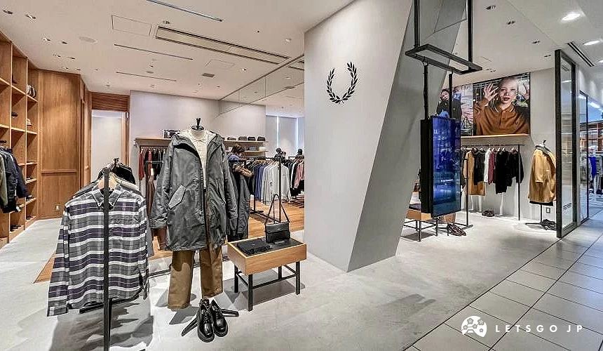 英倫品牌「FRED PERRY」外觀