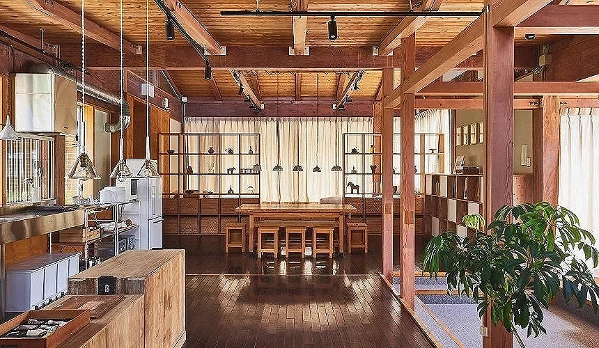 無印良品民宿共用空間