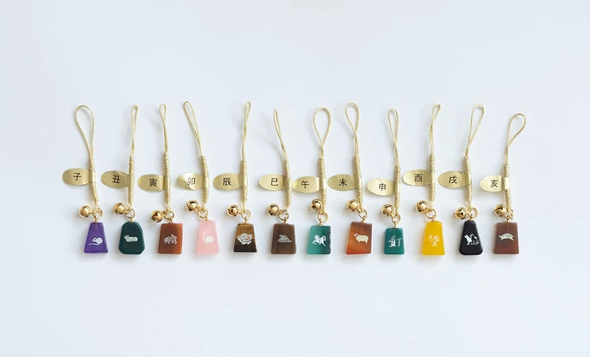 貴船神社的十二生肖開運御守