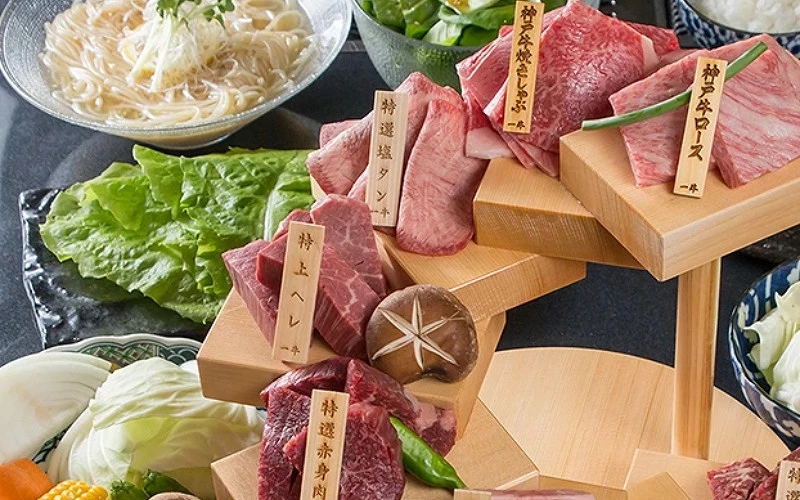 板前燒肉 一牛 東心齋橋店的肉