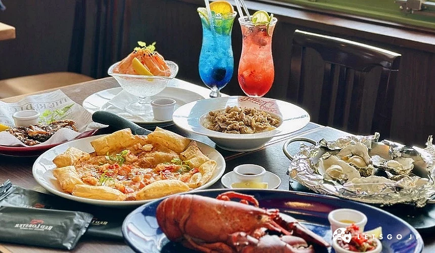 豐富的海鮮餐點