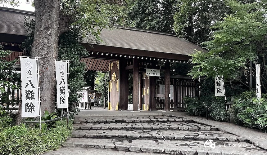 阿佐谷神明宮御神門