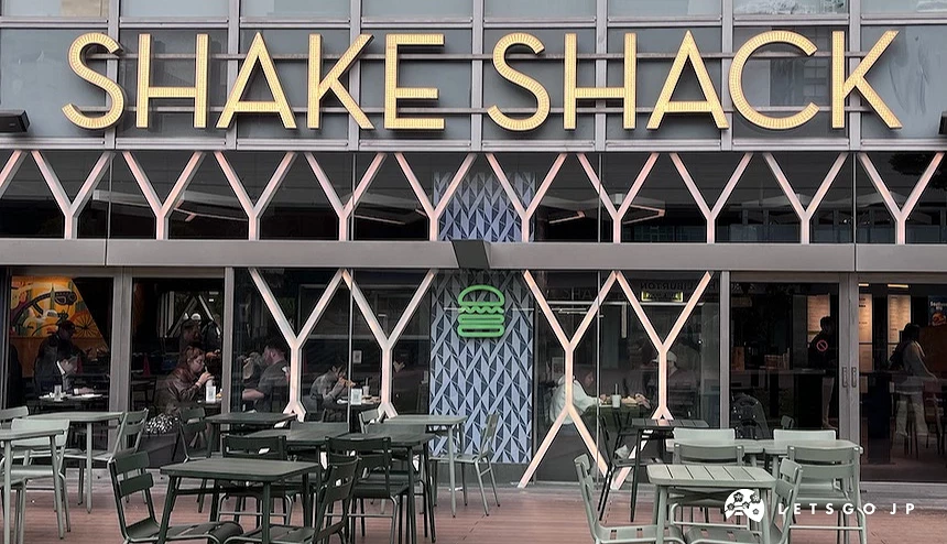 shake shack 新宿南悦露台店门口外观
